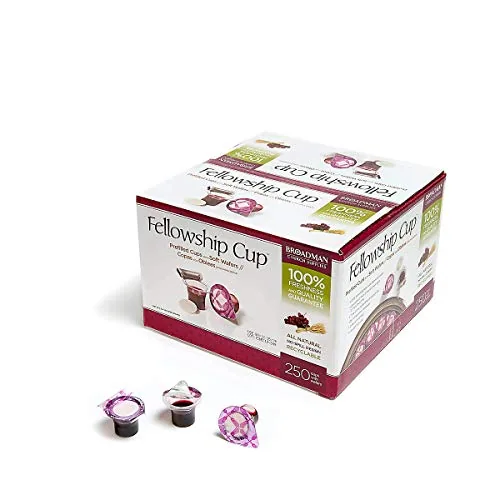 Broadman Church Supplies Fellowship Cup Juice Wafer 250
