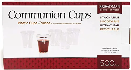 Broadman Church Supplies Plastic Communion Cups