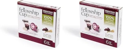 Broadman Pre-filled Communion Fellowship Cup Juice and Wafer